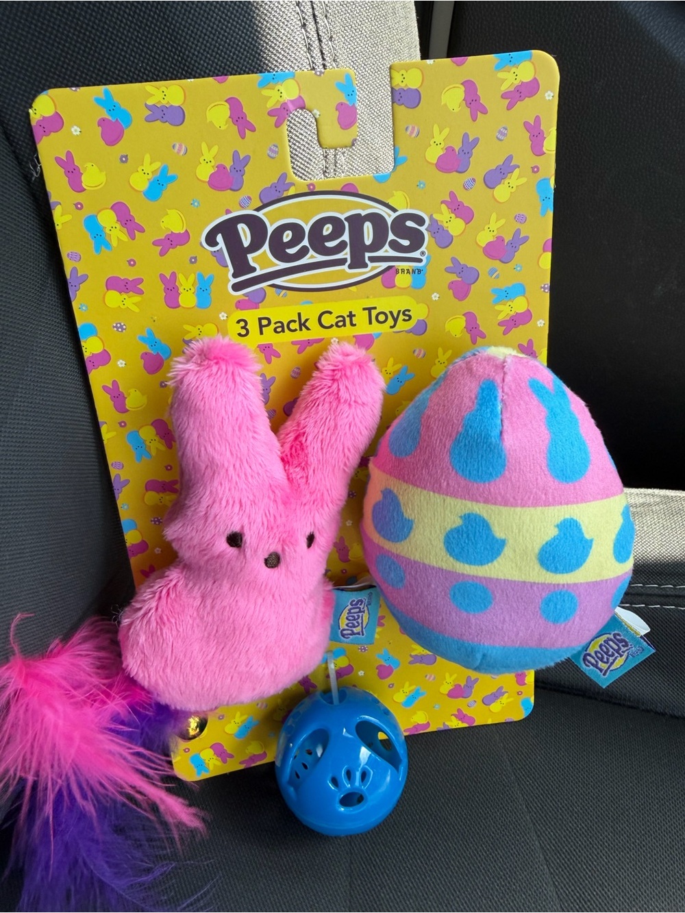 Pink & Multicolor 3-Pack Cat Toys